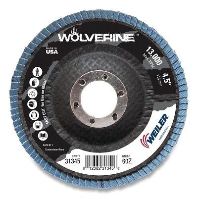 4-1/2 WOLV ANGLED PHENOLIC BACK 60Z 7/8